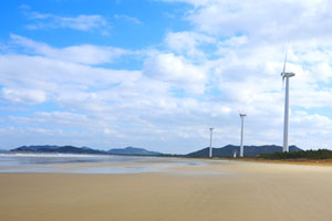 Myeongsasipri Beach