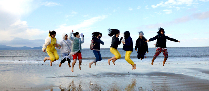 맨발로 걷는 갯벌힐링체험