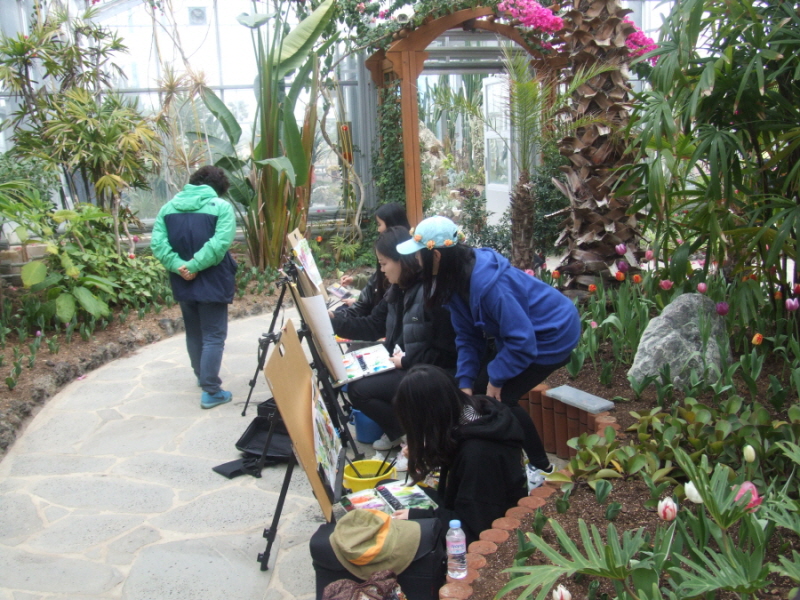 제4회 튤립학생 사생대회 사진