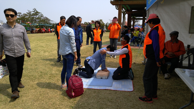심폐소생술 교육&체험 사진