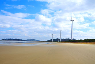 비금 명사십리 해변