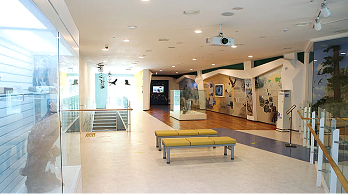 신안철새전시관 2층