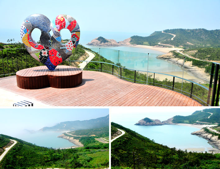 하트해변 하누넘