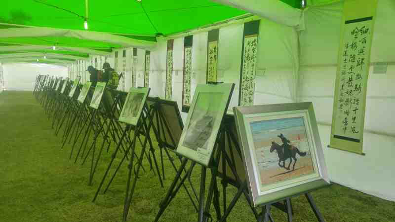 임자도 풍경&옛사진 전시 사진