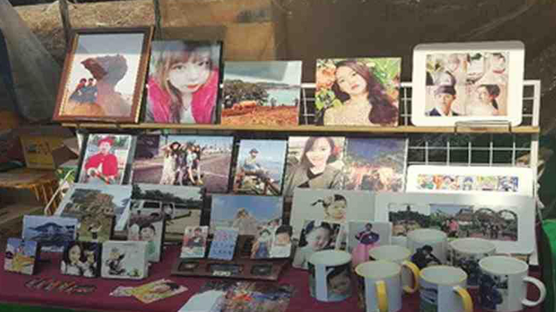 튤립 액자&컵 만들기 사진