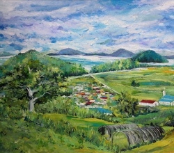 압해도 송공리 풍경