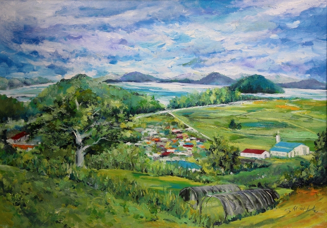 압해도 송공리 풍경