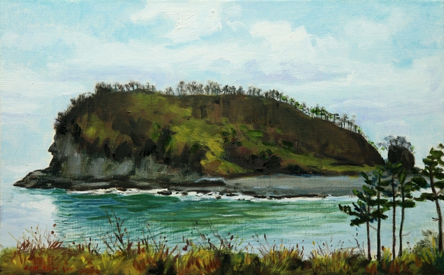 하의도 얼굴바위