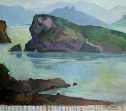 신의도 굴암해변(합동작품)