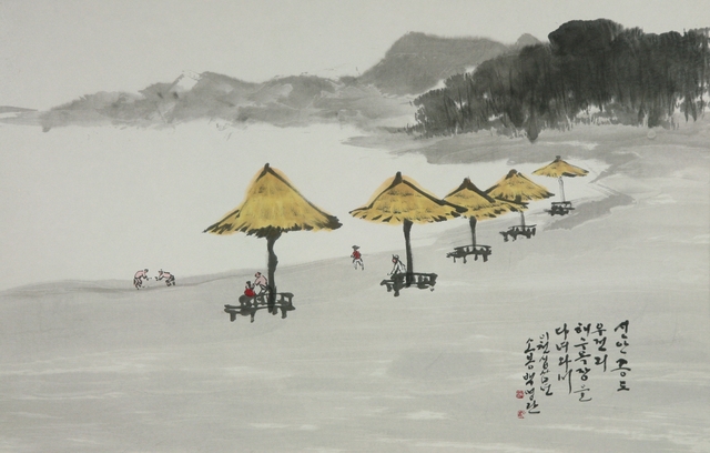 신안 증도 우전리 해변