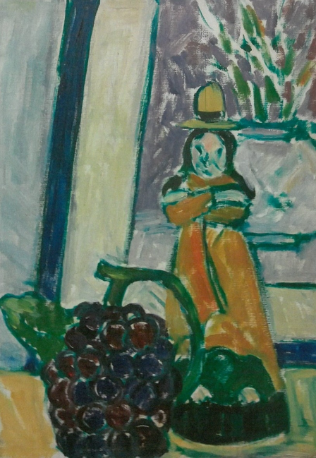 인형 있는 정물