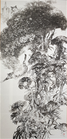 고양이와 맨드라미