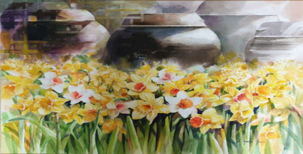 외할머니의 수선화