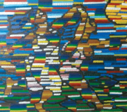 해변을 달리는 여인들