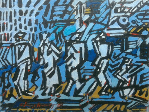 서 있는 사람들