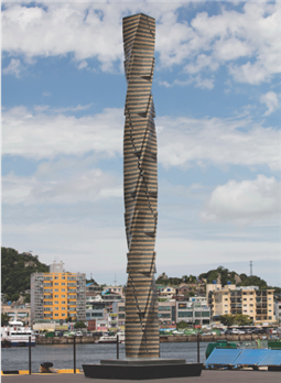 연속성-무한기둥