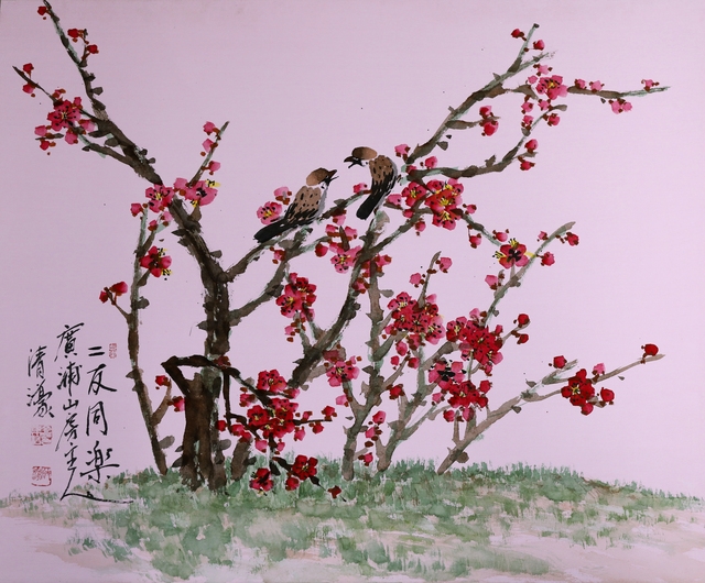 梅雀同樂(매작동락50)