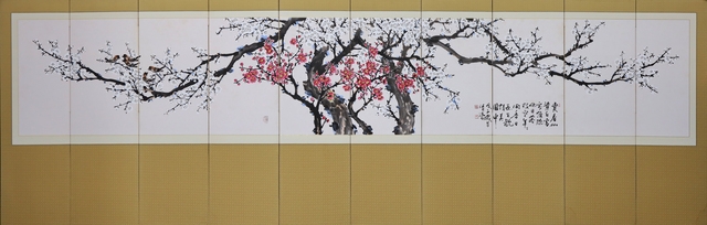 梅蘭招春(매란초춘) 