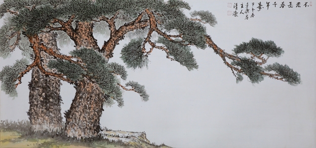 千年樹赤松(천년수적송)