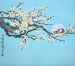 滿月二鳥(만월이조)