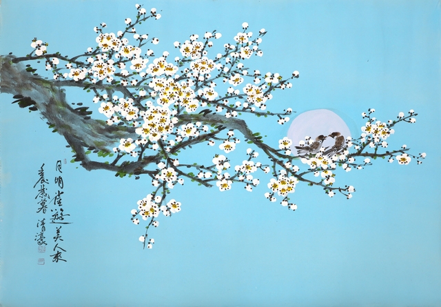 滿月二鳥(만월이조)