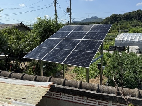 마당,옥상,지붕,창고 어디든 추가비없이 310만원(현금영수증포함)주택용태양광 3kw  이미지 1