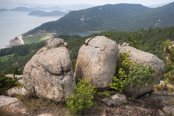 암태 승봉산 기암괴석 1