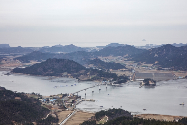 암태 승봉산에서 본 전경 6