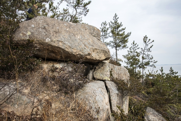암태 오도선착장 등산로 2