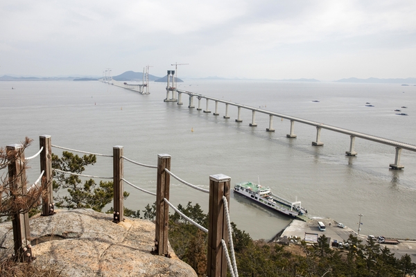 암태 오도선착장 등산로 5