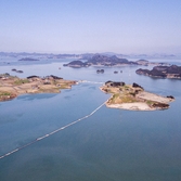 압해 황마도 마산도 전경