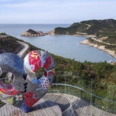 비금 하트해변 가을