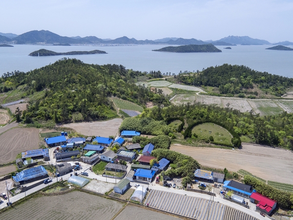 비금 수치도 드론전경 1