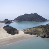 도초 우이도 풍성사구 성촌해변