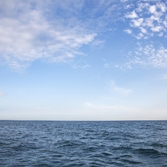 흑산 다물도 앞바다하늘