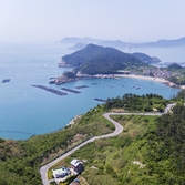 흑산면 대둔도도로