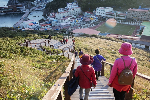 홍도 깃대봉 등산로 02 5