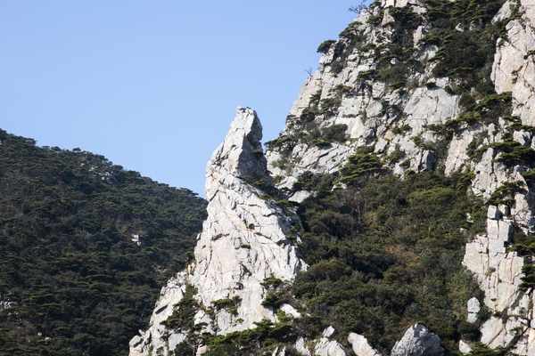 홍도 공작새바위 1