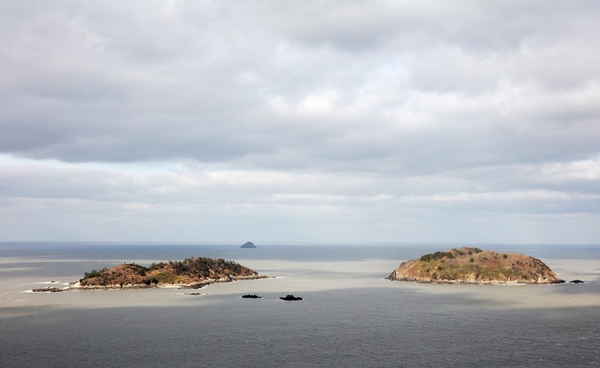 자은 사월포 해군기지에서 본 해안 5