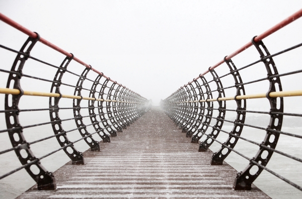 자은면 눈 오는 날 무한의 다리 2