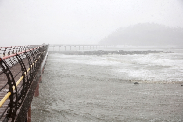 자은면 눈 오는 날 무한의 다리 6