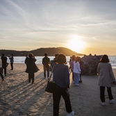 자은면 1004뮤지엄파크 일몰