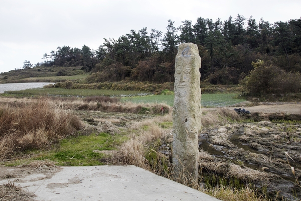 지도 사옥도 후촌마을 할아버지 할머니 장승 5