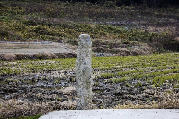 지도 사옥도 후촌마을 할아버지 할머니 장승 6