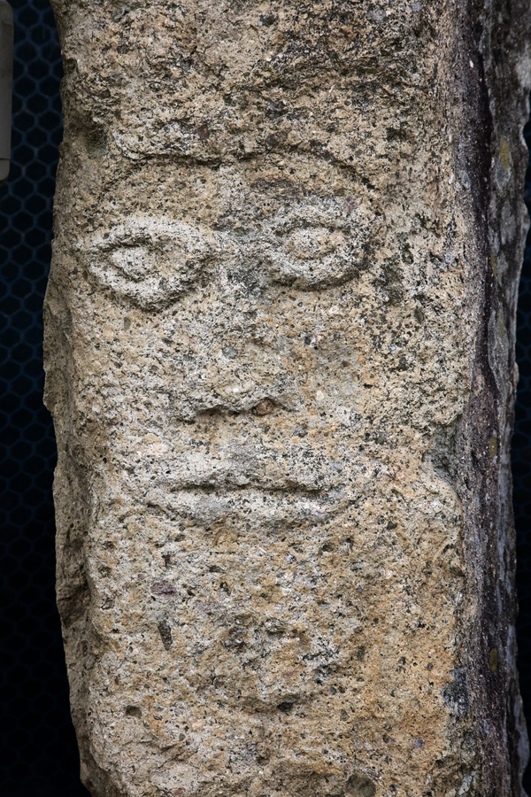 지도 사옥도 후촌마을 할아버지 할머니 장승 1