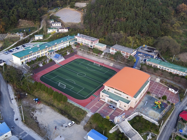 지도 향교 및 지도읍전경 3