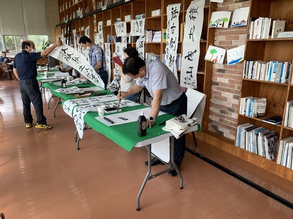 [저녁노을미술관] 신안 먹에 스미다 3