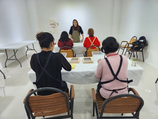 [저녁노을미술관] 한지랑, 나랑 - 성인반 1