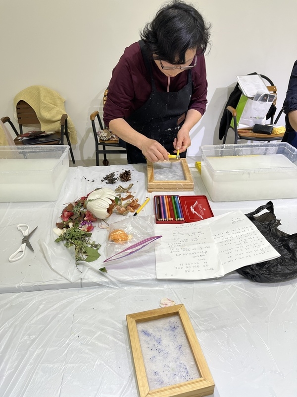 [저녁노을미술관] 한지랑, 나랑 - 성인반 5