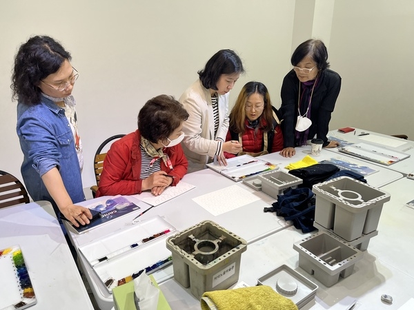 [저녁노을미술관] 마음의 평화 보테니컬 아트 1